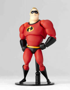 Revoltech Revoltech Pixar Figure Collection 超能先生—巴鲍伯-资料图
