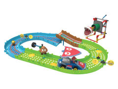 K'NEX Mario Kart Building Set 栗子球 玛丽奥 食人花 Piranha Plant Slide Track-资料图