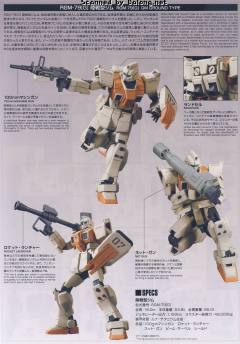 HGUC RGM-79[G] 陆战用先行量产型吉姆-资料图