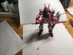 RG MBF-P02 红色异端高达-资料图