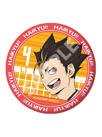 西谷夕-DeNA垃圾场决战浮雕风徽章