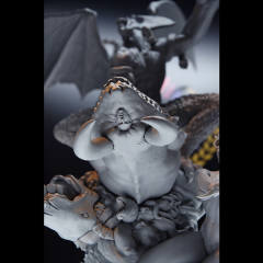 Statue Premium Figure 恶魔人 死丽濡 Teaser Color ver.-资料图