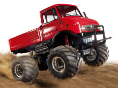 RC限定系列
 1/10 SCALE R/C OFF ROAD CAR MERCEDES-BENZ UNIMOG 406 SERIES U900 WHEELIE (CW-01) RED VERSION