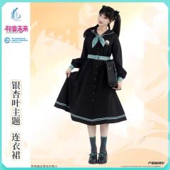 初音未来联名 银杏叶主题连衣裙-资料图
