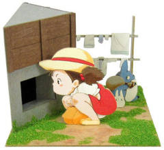 Miniatuart Kit Studio Ghibli Mini 草壁梅 中龙猫 小龙猫 