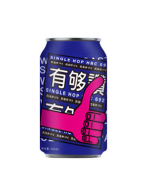 山石麦啤 有够赞 西海岸IPA (罐)