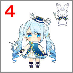粘土人 #1539 初音未来 雪初音 2021 Glowing Snow Ver.-资料图