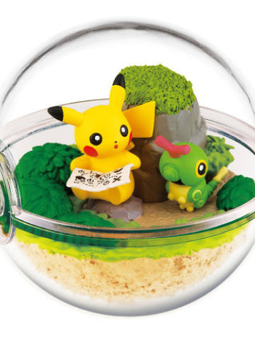 Pocket Monsters Terrarium Collection - Together with Pikachu 绿毛虫 皮卡丘 Forest TOKIWA