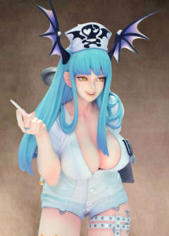 Capcom Figure Builder Creator's Model 莫莉卡·安斯兰特 护士 ver.-资料图
