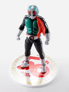 SHF 真骨雕 假面骑士 新1号 50周年纪念 Ver.-资料图