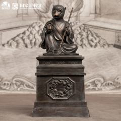 国宝还原计划 十二生肖兽首全身像·申猴-资料图