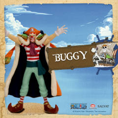 Official One Piece Miniatures Collection 道化的巴基