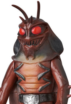 Toei Retro Sofubi Collection 蟑螂男 Middle Size ver.-资料图