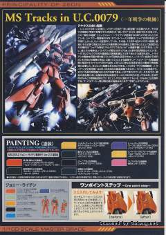 MG MS-06R-2 高机动型扎古Ⅱ Ver. 2.0 强尼·莱汀专用机-资料图