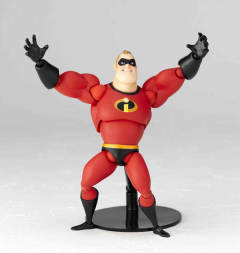 Revoltech Revoltech Pixar Figure Collection 超能先生—巴鲍伯-资料图