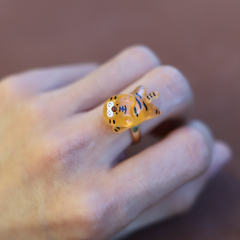 趴趴老虎戒指-资料图