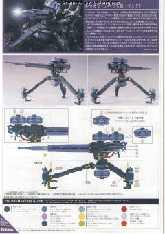 HGGT MS-06 扎古II+Big Gun  雷霆宙域版-资料图