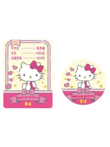 Hello Kitty(窗台系列)-萌动徽章第二弹