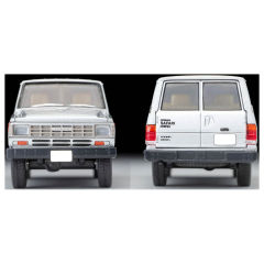 多美卡TLV系列 LV-N109d 日产 Safari Extra van DX 银色/条纹-资料图