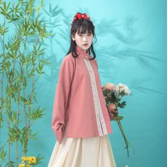 明制立领短衫-资料图