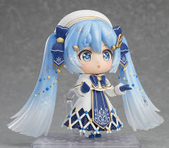 粘土人 #1539 初音未来 雪初音 2021 Glowing Snow Ver.-资料图
