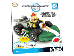 K'NEX Mario Kart Building Set 大魔王库巴 Bowser and Standard Kart-资料图