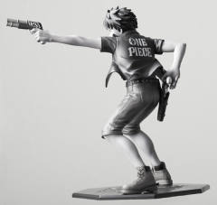 Door Painting Collection Figure 蒙奇·D·路飞 三个火枪手1.5 ver.-资料图