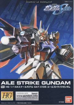HG 高达SEED GAT-X105+AQM/E-X01 翔翼型强袭高达 重制版-资料图