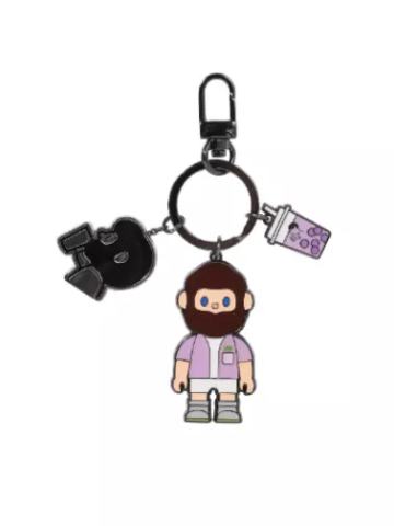 甜筒掉了·多肉葡萄冻钥匙扣