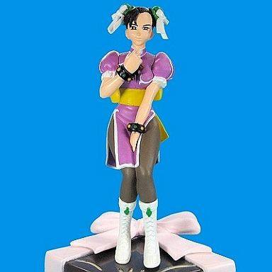 Capcom Character Jigsaw Figure -Valentine Day Version- 春丽 紫中国 ver.