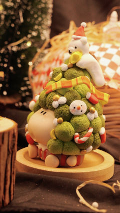 西兰花圣诞树-资料图