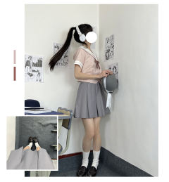理川女子学院 水手服套装-资料图