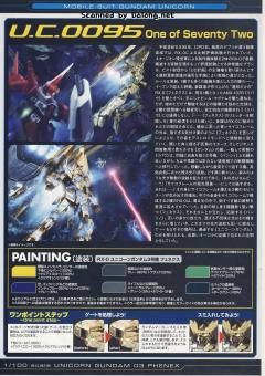 MG RX-0 独角兽高达3号机 菲尼克斯-资料图