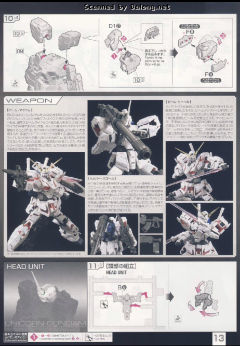 RG RX-0 独角兽高达 哔哩哔哩配色 Ver.-资料图