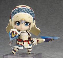 粘土人 #376 猎人 オトモアイルー Urku Armor ver.-资料图