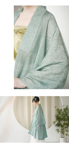 龟甲纹北宋·褙子 -资料图