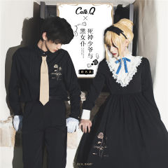CuteQ 死神少爷与黑女仆 联名款-资料图
