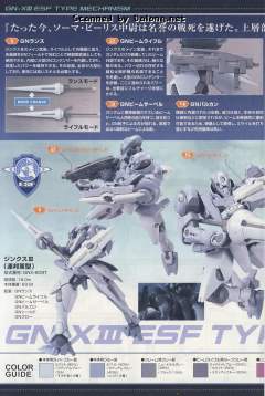 HG00 GNX-609T 厄运式Ⅲ 地球联邦机-资料图