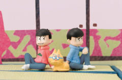 超能猫 松野轻松 松野一松 松野十四松 松野空松 松野椴松 松野椴松 Chabudai Shuugou! Set-资料图