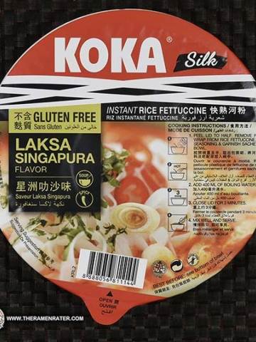 Silk Laksa Singapura Instant Rice Fettucine