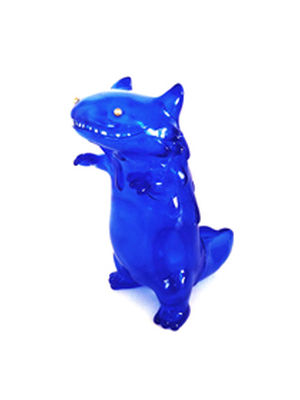 Byron clear blue × gold eye