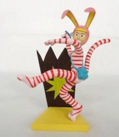 Popee the Performer Trading Figure 罂粟 Popee Knife Throwing