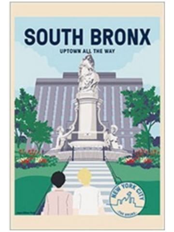 SOUTH BRONX-NYC联动明信片