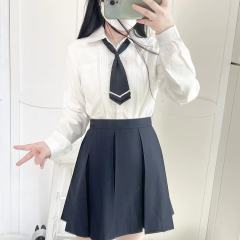 风琴褶衬衫-资料图