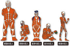 Shingeki no Kyojin Desktop Figure Sungeki no Kyojin 超大型巨人 Shinkoku no Kyojin-资料图