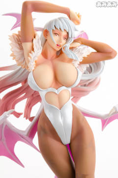 Capcom Figure Builder Creator's Model 莫莉卡·安斯兰特 White Color.-资料图