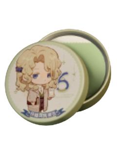 6-主题cafe落雪前夜系列铁罐晃晃便签