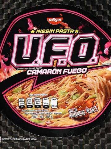 Nissin Paste U.F.O. Camaron Fuego Salsa Habanero