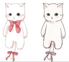 草莓猫玩偶包