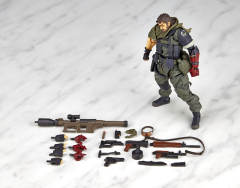 Revolmini Revoltech 蛇毒响尾蛇 Olive Drab Field Operation Uniform Ver.-资料图